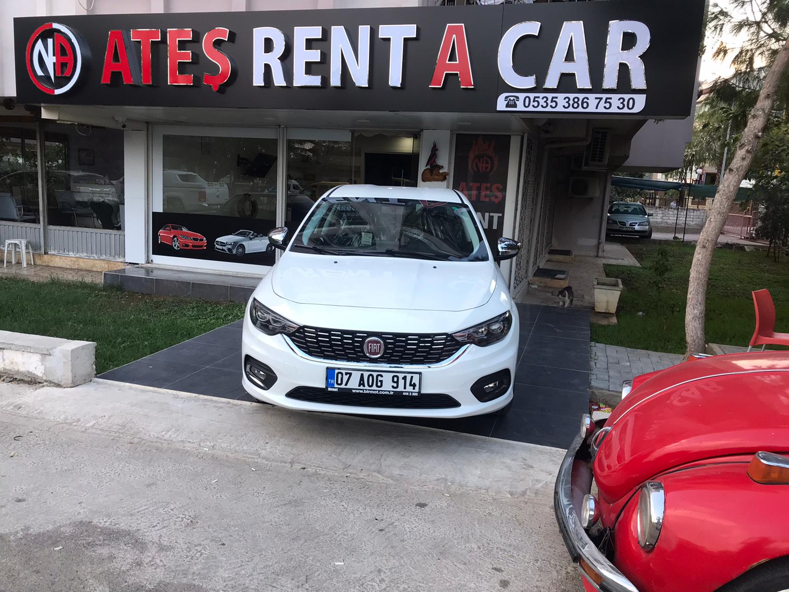 Antalya Kiralık Fiat Egea 2022