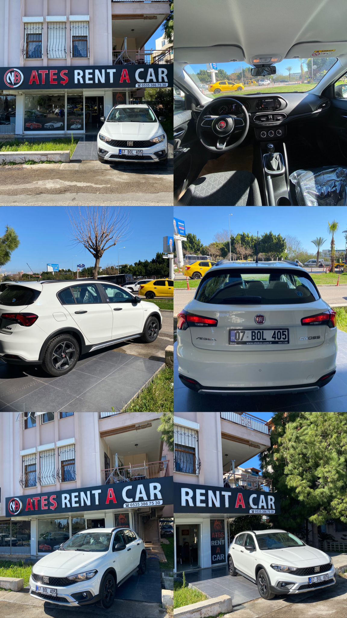 Antalya Kiralık Fiat Egea